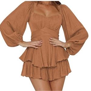 Long sleeve romper